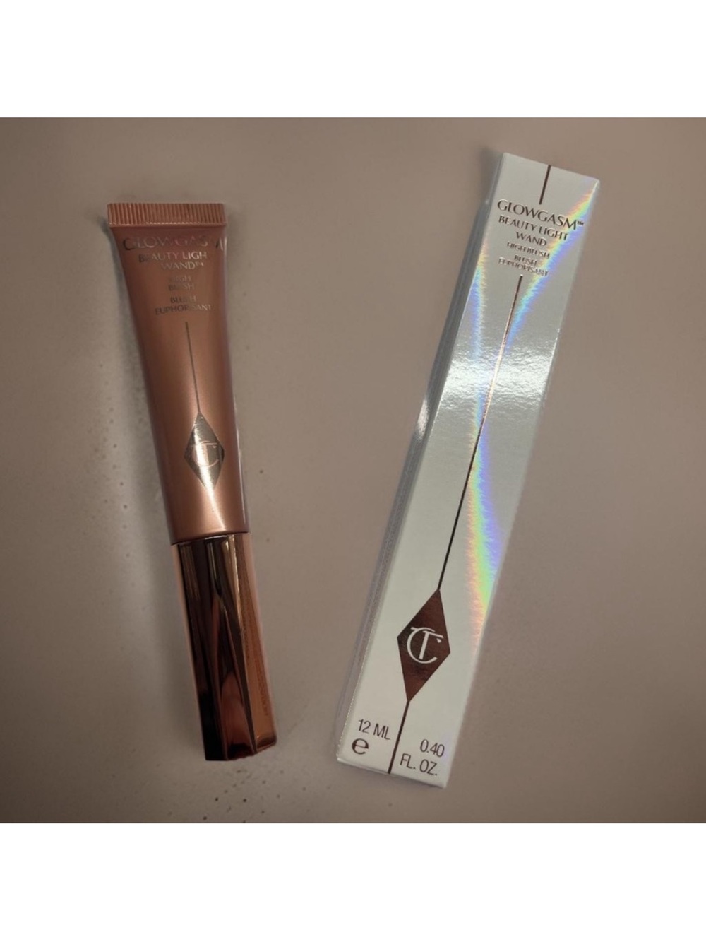 BNWT Charlotte Tilbury Glowgasm blush/highlighter